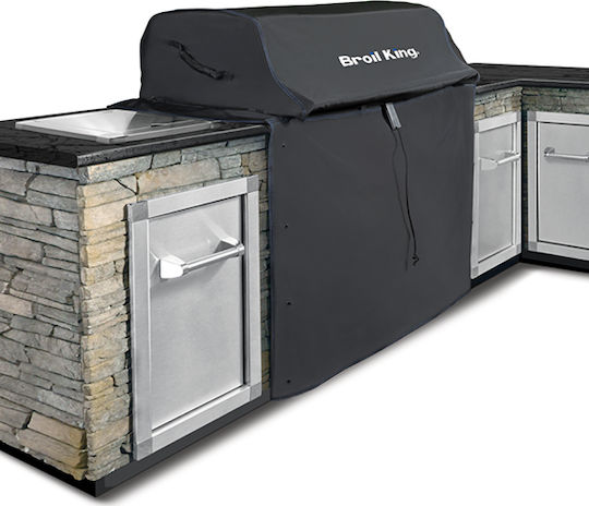 Broil King Imperial 600’s Built-In Grill Cover Black from Polyester 66cmx58cmx105cmcm