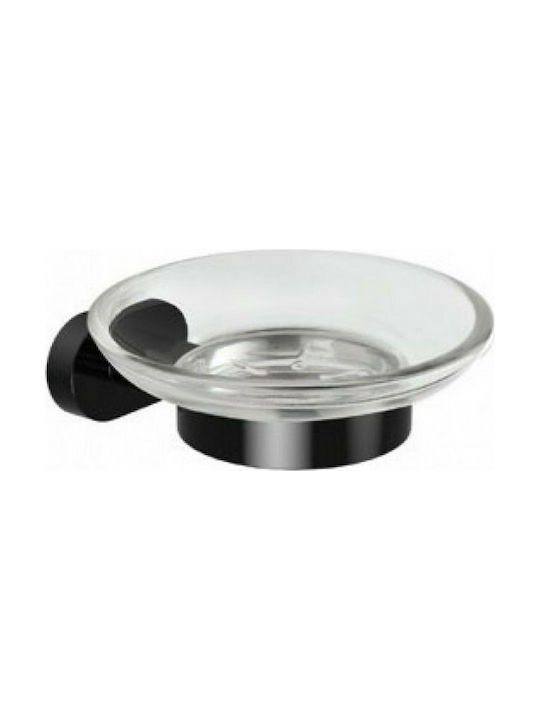 Karag New Oval De perete Tavă de săpun Inox Nero