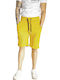 Paco & Co 213651 Men's Athletic Shorts Yellow