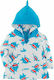 Zoocchini Kinder Strandponcho Hai Hellblau 39 x...