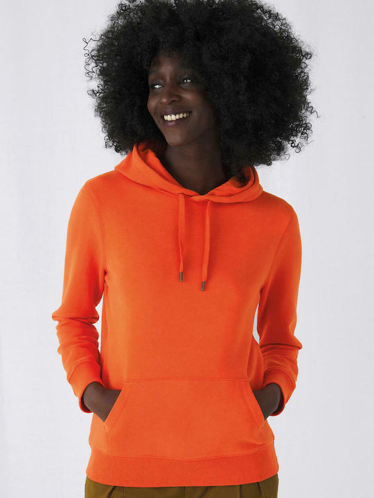 B&C Queen Дамски рекламeн суитшърт Pure Orange