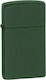 Zippo Slim Windproof Flame Lighter in Green Color