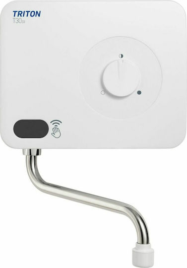 Triton Instaflow T30ir Επιτοίχιος Ταχυθερμαντήρας Μπάνιου Μονοφασικός 3kW