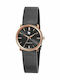 Lip Watches Dauphine Women's Watch with Black Metal Bracelet