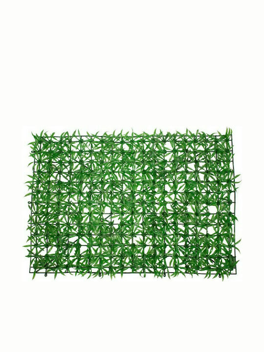 GloboStar Изкуствена панелна листва Трева 60x40см