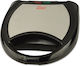 Zilan Sandwich Maker for for 2 Sandwiches Sandwiches 750W Black