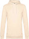 B&C Werbe-Hoodie in Beige Farbe