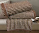 Linea Home Beads Σετ Ριχτάρια 3τμχ Chenille Moka