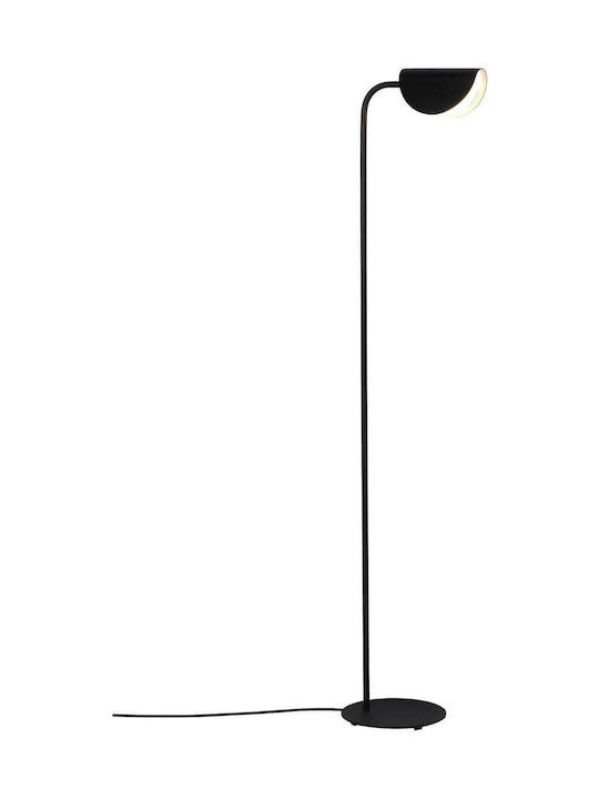 Viokef Ada Μοντέρνο Φωτιστικό Δαπέδου Υ140xΜ12.75εκ. με Ντουί για Λαμπτήρα G9 σε Μαύρο Χρώμα