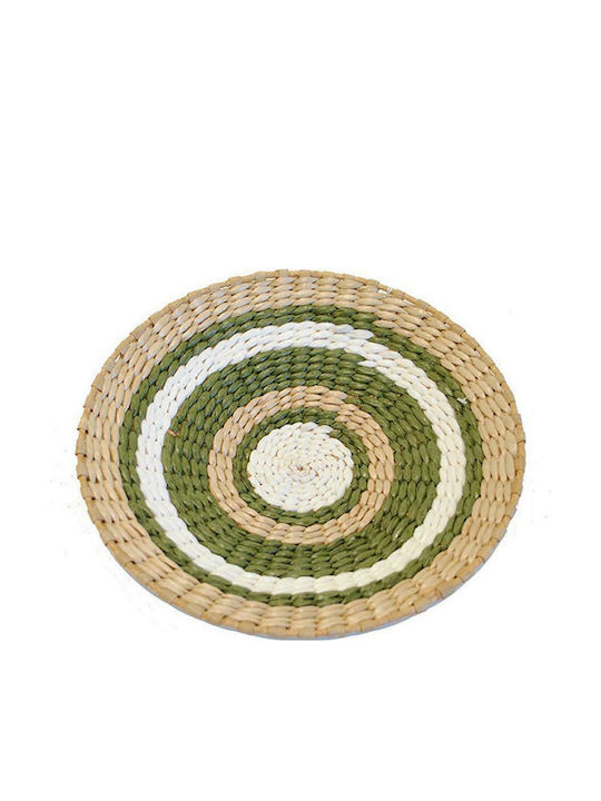 Atmosphera Tavă Decorativă Wicker Rotundă 30x30x5cm 1buc