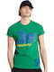 Superdry Collegiate Graphic Bărbați T-shirt Sportiv cu Mânecă Scurtă Verde