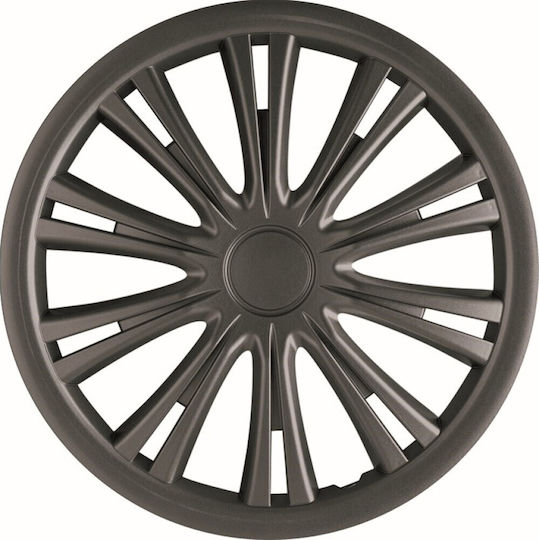 G3 Set Capace De Roți Auto 4 Bucăți 13" Argintii