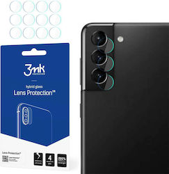 3MK Lens Flexible Glass Προστασία Κάμερας Tempered Glass Διάφανο για το Galaxy S21 5G