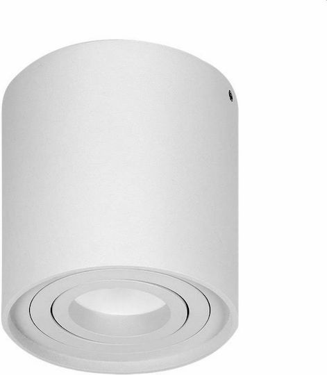 Orno Single Spot with Socket GU10 in White Color