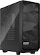 Fractal Design Meshify 2 Compact Light Tempered Glass Gaming Midi Tower Κουτί Υπολογιστή με Πλαϊνό Παράθυρο Μαύρο