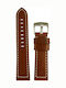 Tzevelion 457 Leather Strap Brown 24mm