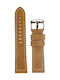 Tzevelion 457 Leather Strap Beige 22mm