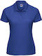 Russell Europe Women's Short Sleeve Promotional Blouse Blue