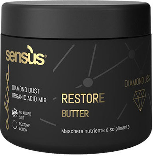 Sensus Diamond Liss Mască De Păr Pentru Reparare Cu Keratină 500ml