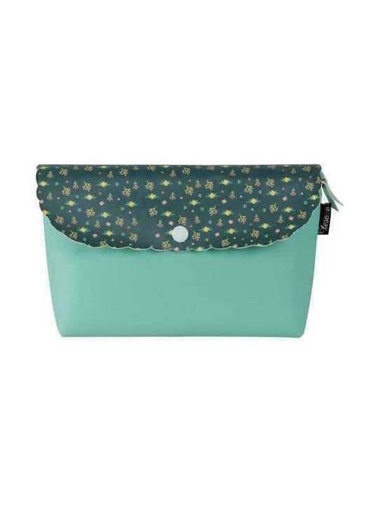 Toiletry Bag in Turquoise color 20cm