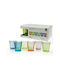 General Trade Gläser-Set Wasser in Mehrfarbig Farbe 350ml 6Stück