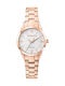 Trussardi T-Bent Γυναικείο Ρολόι 32mm Μπαταρίας με Ροζ Χρυσό Μεταλλικό Μπρασελέ