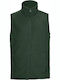 Russell Europe Men's Sleeveless Promotional Cardigan Green