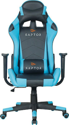 Raptor Alyx Artificial Leather Gaming Chair Blue