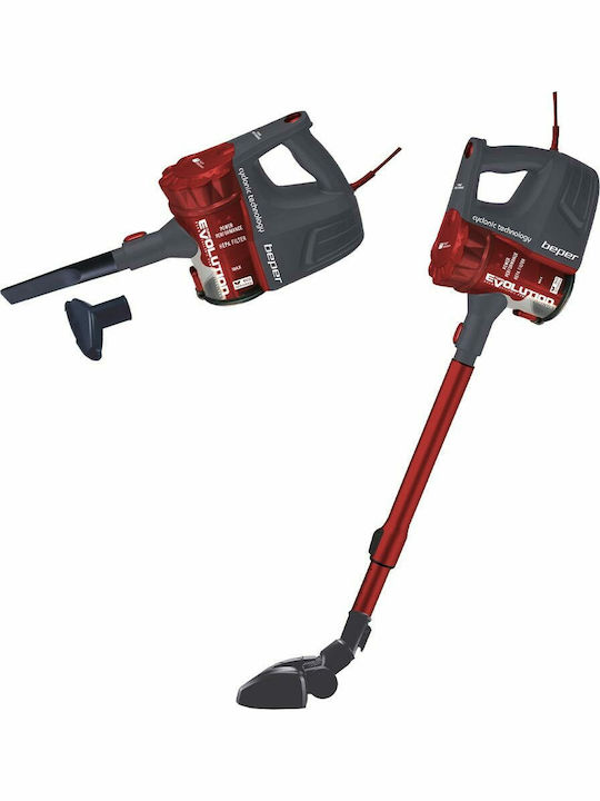 Beper Electric Stick Vacuum 600W Red