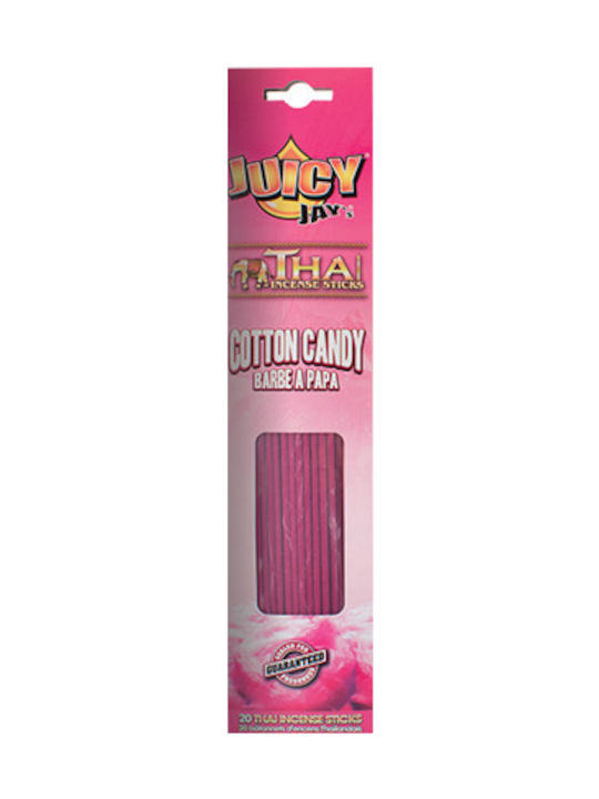 Juicy Jays Thai Incense Sticks Aromatic - Cotton Candy 20 pcs.