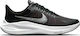 Nike Winflo 8 Ανδρικά Αθλητικά Παπούτσια Running Black / White / Dark Smoke Grey