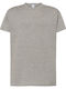 JHK TSRA-150 Men's Short Sleeve Promotional T-Shirt Grey Melange