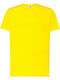 JHK TSRA-150 Men's Promotional Short Sleeve T-Shirt in Yellow Color