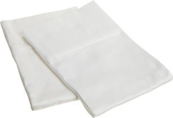 Set 5 Hotel Pillowcases from Cotton & Polyester 50x70cm.