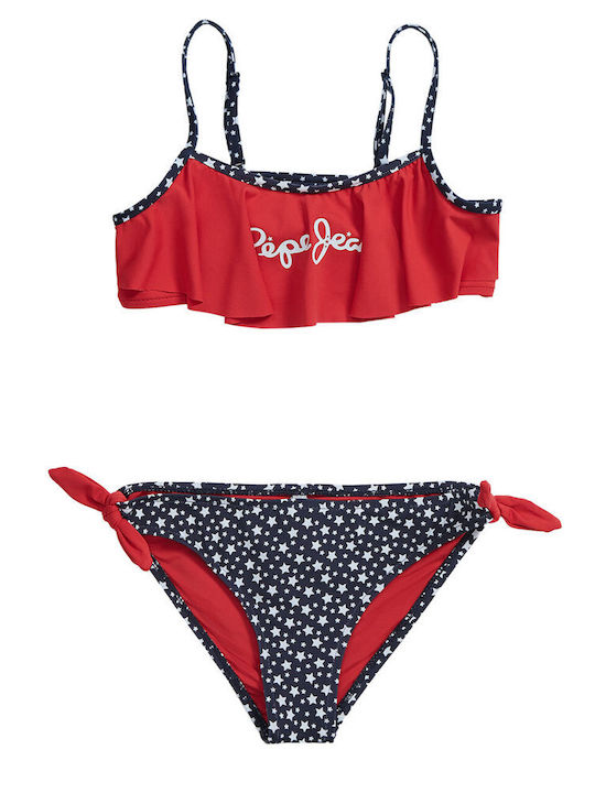 Pepe Jeans Renne Παιδικό Μαγιό Μπικίνι Κόκκινο Pepe Jeans Renne Παιδικό Μαγιό Μπικίνι Κόκκινο