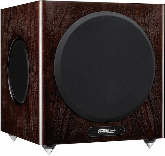 Monitor Audio Gold W12 Самоусилващ Субуфер с Говорител 12" 600W Орехи