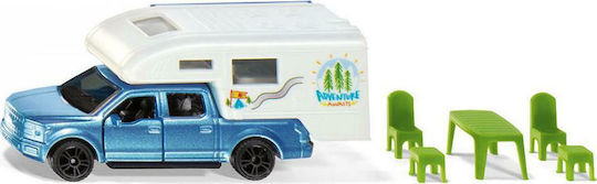 Siku Ford F150 Pickup Truck with Detachable Caravan Toy Car Scale 1:87 for 3+ Years