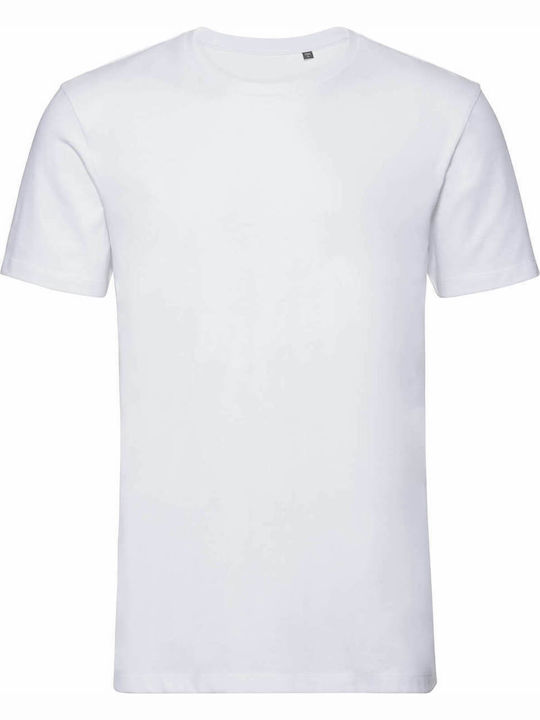 Russell Europe Men's Short Sleeve Promotional T-Shirt White