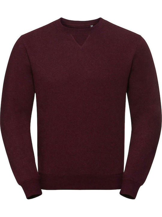 Russell Europe Men's Long Sleeve Promotional Sweatshirt Burgundy