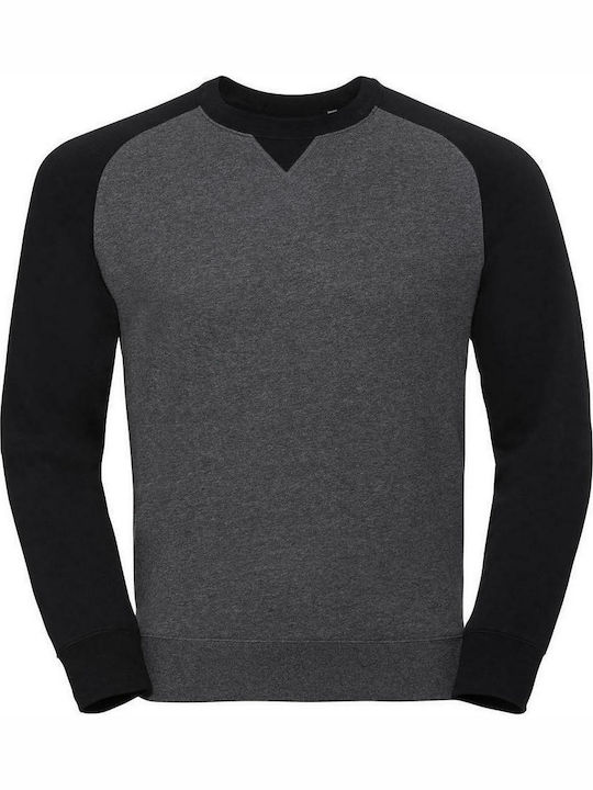 Russell Europe Men's Long Sleeve Promotional Sweatshirt Gray