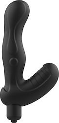 Addicted Toys Addicted Toys Vibrator Anal Din Silicon Cu Mărgele Pentru Punctul P Negru 15cm