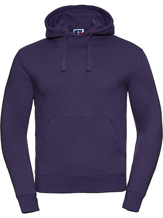 Russell Europe Werbe-Hoodie in Lila Farbe