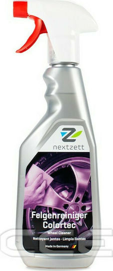 Nextzett Wheel Cleaner Colortec Spray Reinigung für Felgen Auto 500ml