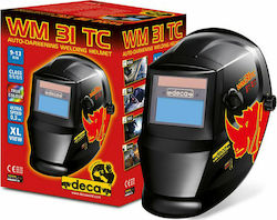 Deca WM 31 TC Welding Helmet with 93x43mm Visual Field Black