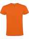 Roly Atomic Men's Short Sleeve Blouse Orange