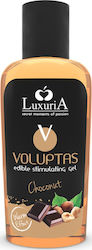 Luxuria Voluptas Edible Stimulating Warming Effect Stimulant Gel with Scent Choconut 100ml