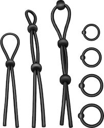 Addicted Toys Addicted Toys Flexible Silicone Cock Ring Set 7 Pieces