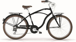 MBM Maui 26" Μαύρο Ποδήλατο Πόλης MBM Maui 26" Μαύρο Ποδήλατο Πόλης