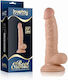 Lovetoy Ρεαλιστικό Dildo με Όρχεις και Βεντούζα Flesh 19cm