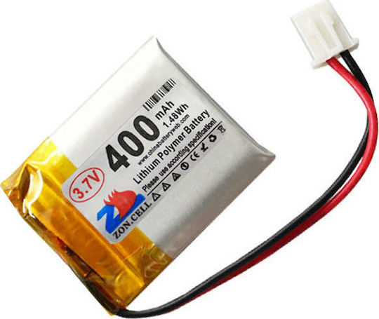 Haitronic LiPo 3.7V 400mAh Battery 32x20x6mm with PH2.0 Connector Μπαταρία Li-Po 3.7V 400mAh 1S για Τηλεκατευθυνόμενο